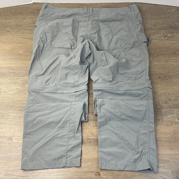Mountain Hardware Men’s Grey Zip Off Convertible Outdoor Pants, size 42x34 - Picture 12 of 12